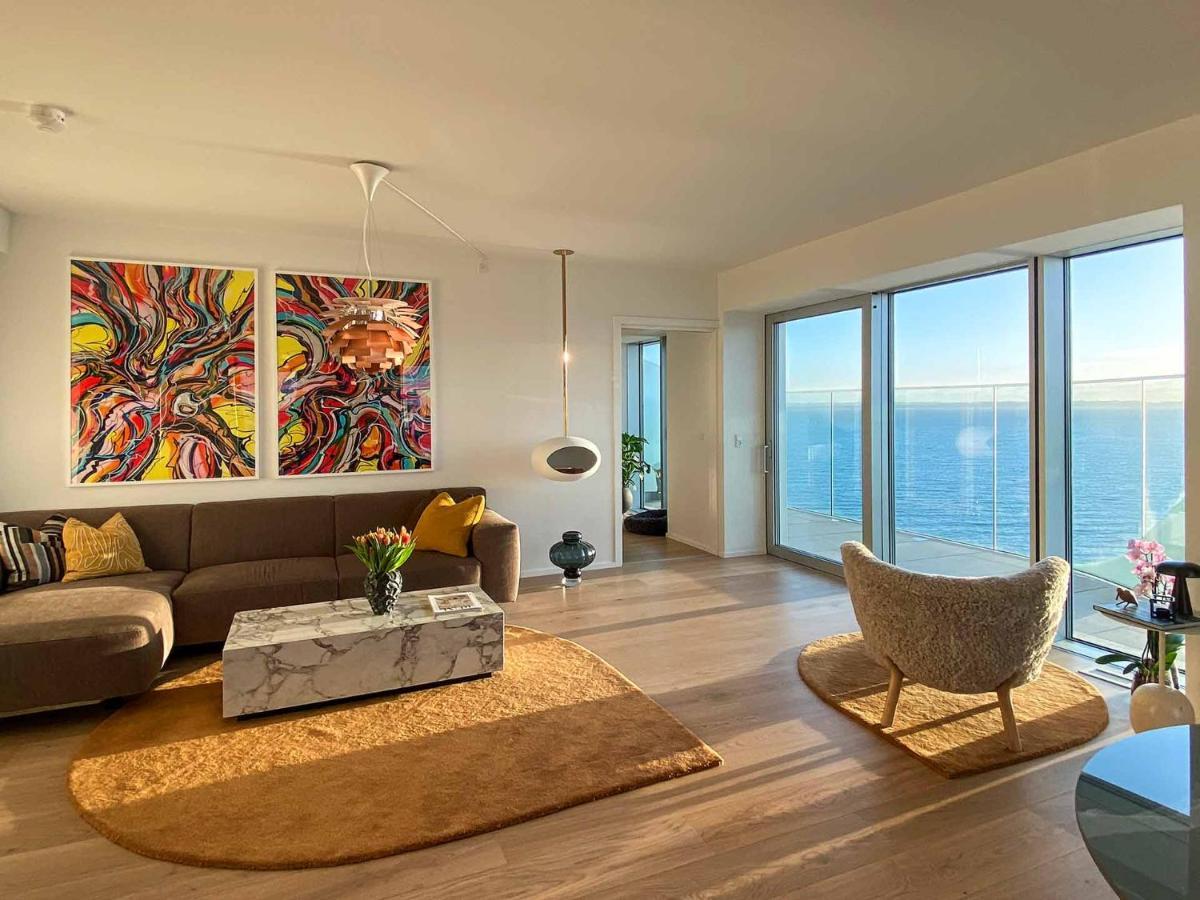 Amazing Sea View Apartment Aarhus Exterior foto